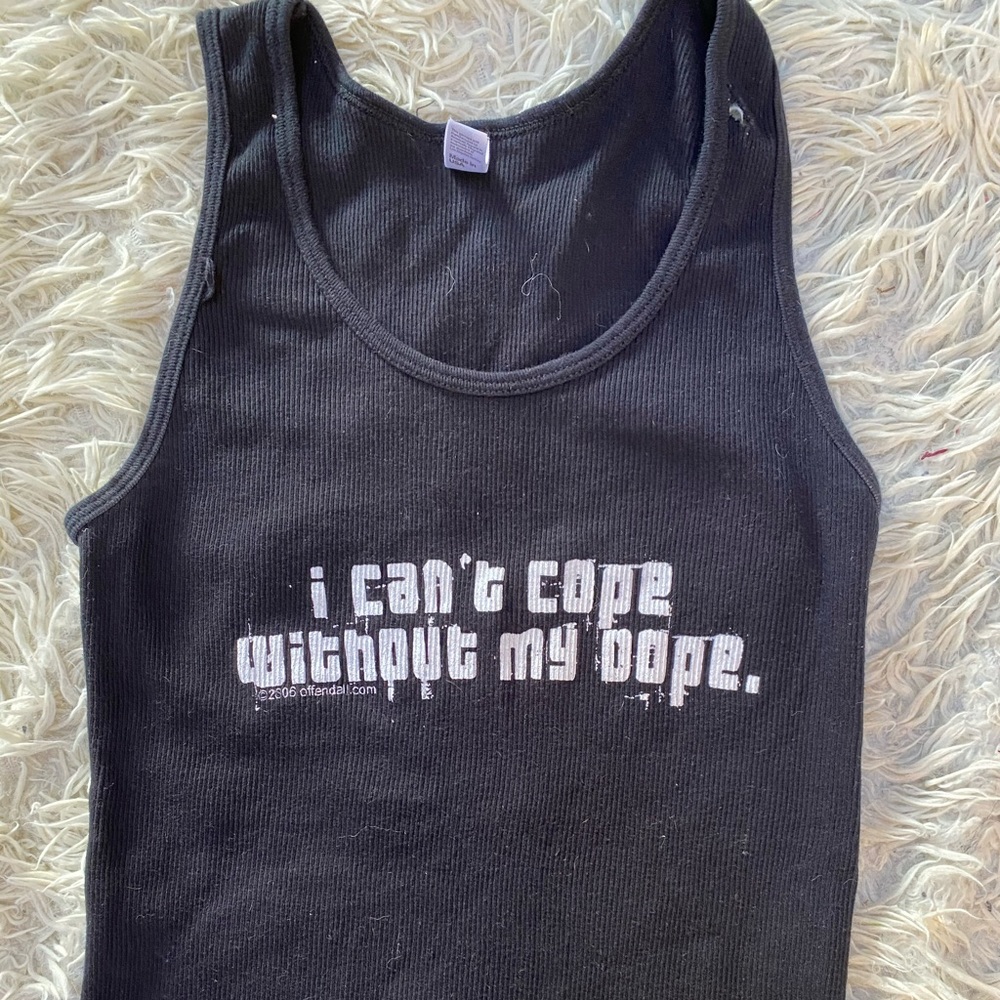 OFENDALL 2006 BLACK TANK - SIZE LARGE